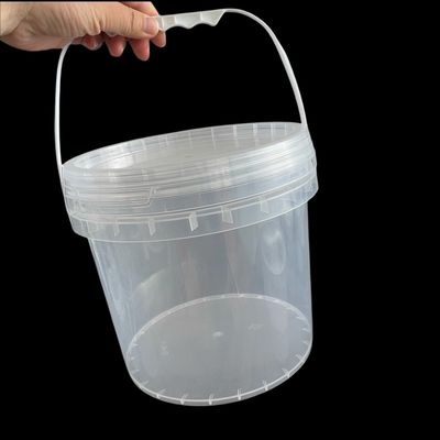 食品包装 LEDライトとハンドル付きの透明プラスチックポップコーンバケツ