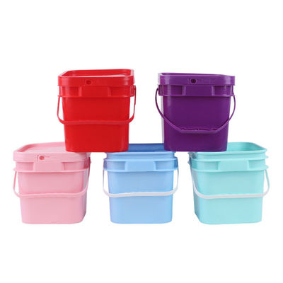 食品用安全プラスチックバケツ 1L - 25L タンパー蓋付きバケツ