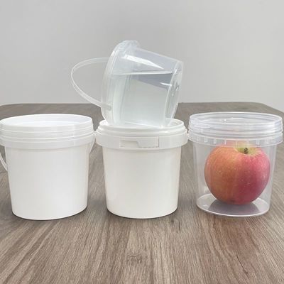 中国 プラスチックバケツ 工場 供給 ミニ 透明 プラスチック コンテナ バケツ